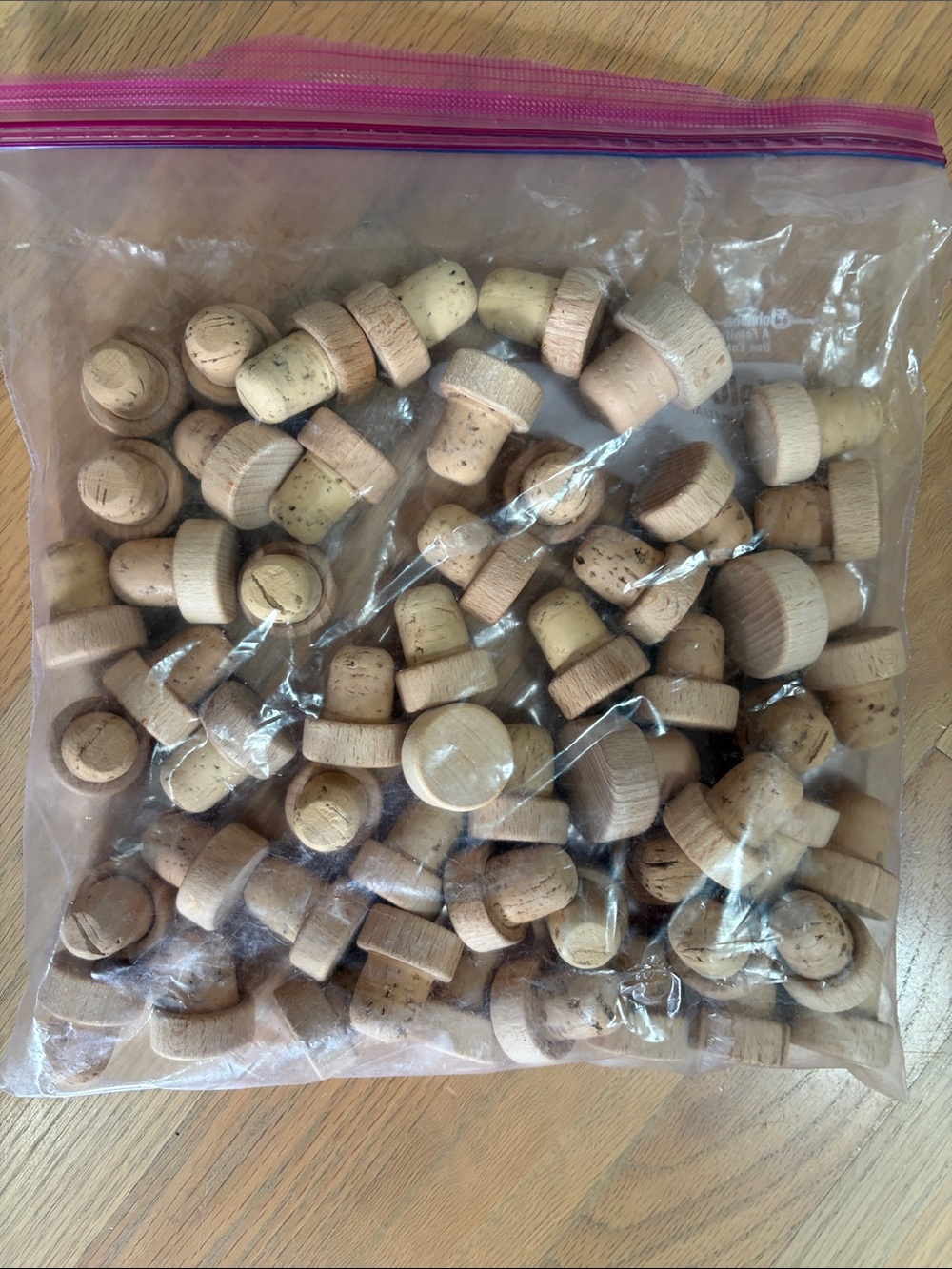 Natural Cork Bottle Stoppers – Pack of Wooden Wine Stopper Plugs